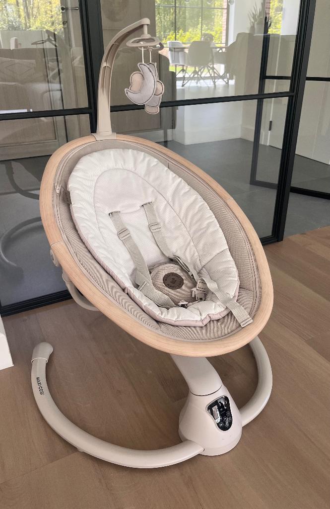 Maxi-Cosi Elektrische Babyswing Cassia Classic, Kinderen en Baby's, Schommelstoel, Verstelbaar, Zo goed als nieuw, Ophalen
