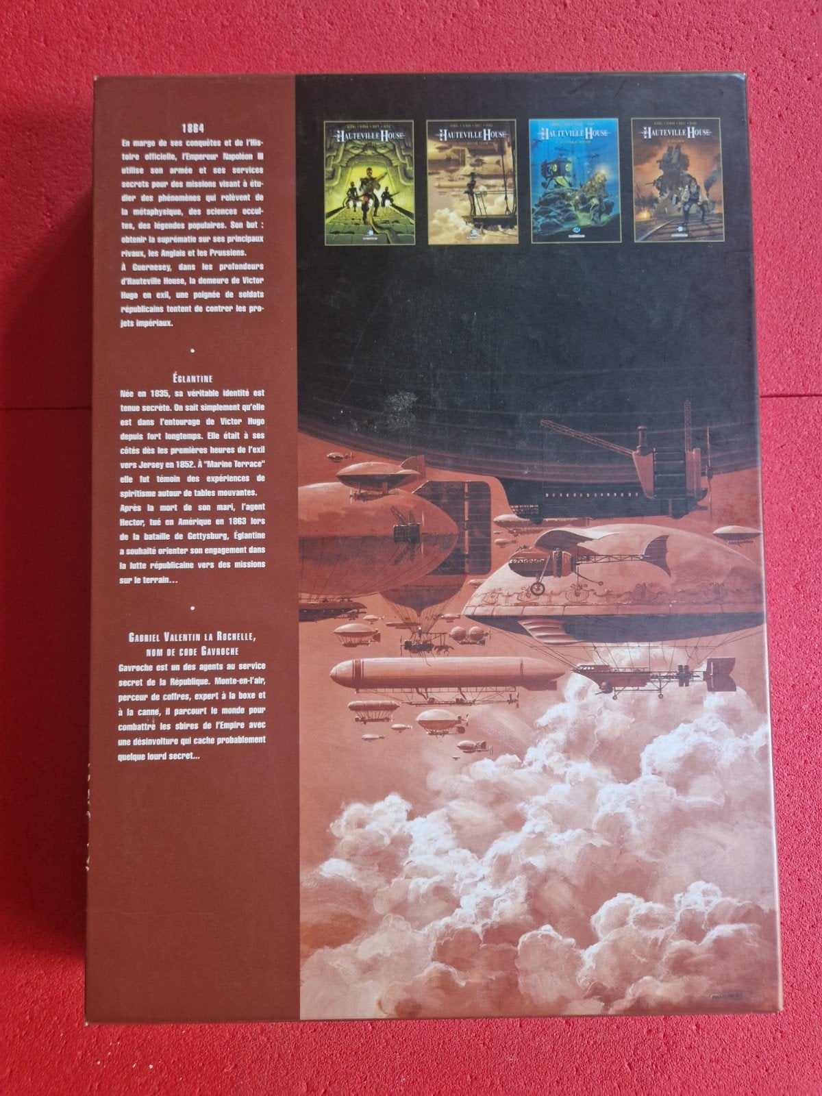coffret 4 bd hauteville house 1 à 4,avec calendrier, Enlèvement ou Envoi