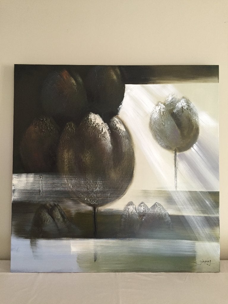 Schilderij, Enlèvement, Utilisé, 75 à 100 cm, Peinture