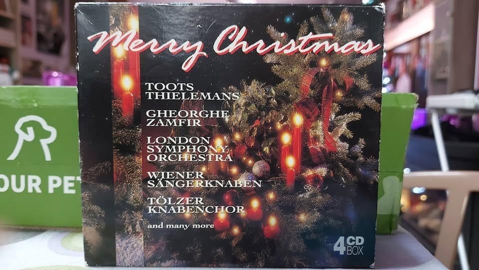 4CD box Merry Christmas, Ophalen of Verzenden, Boxset