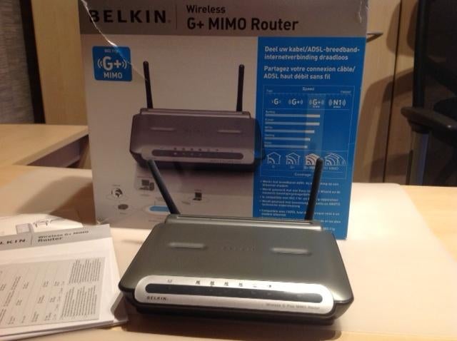 Belkin mimi G+ Router, Ophalen, Gebruikt, Router, Belkin