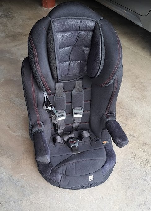 Siège auto évolutif 1-2-3 (Tex Baby), Kinderen en Baby's, Autostoeltjes, Autogordel of Isofix, Gebruikt, Verstelbare rugleuning