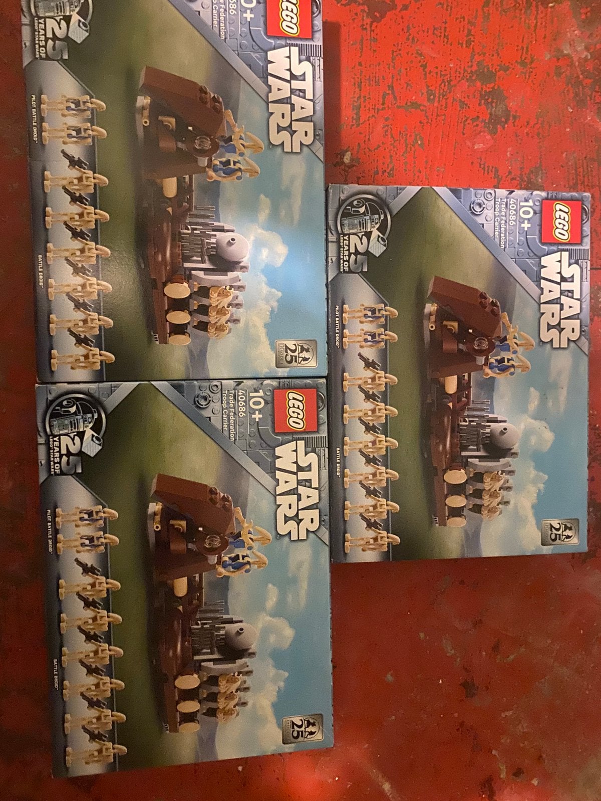 Lego 40686 trade federation troop carrier x3, Ophalen of Verzenden, Zo goed als nieuw