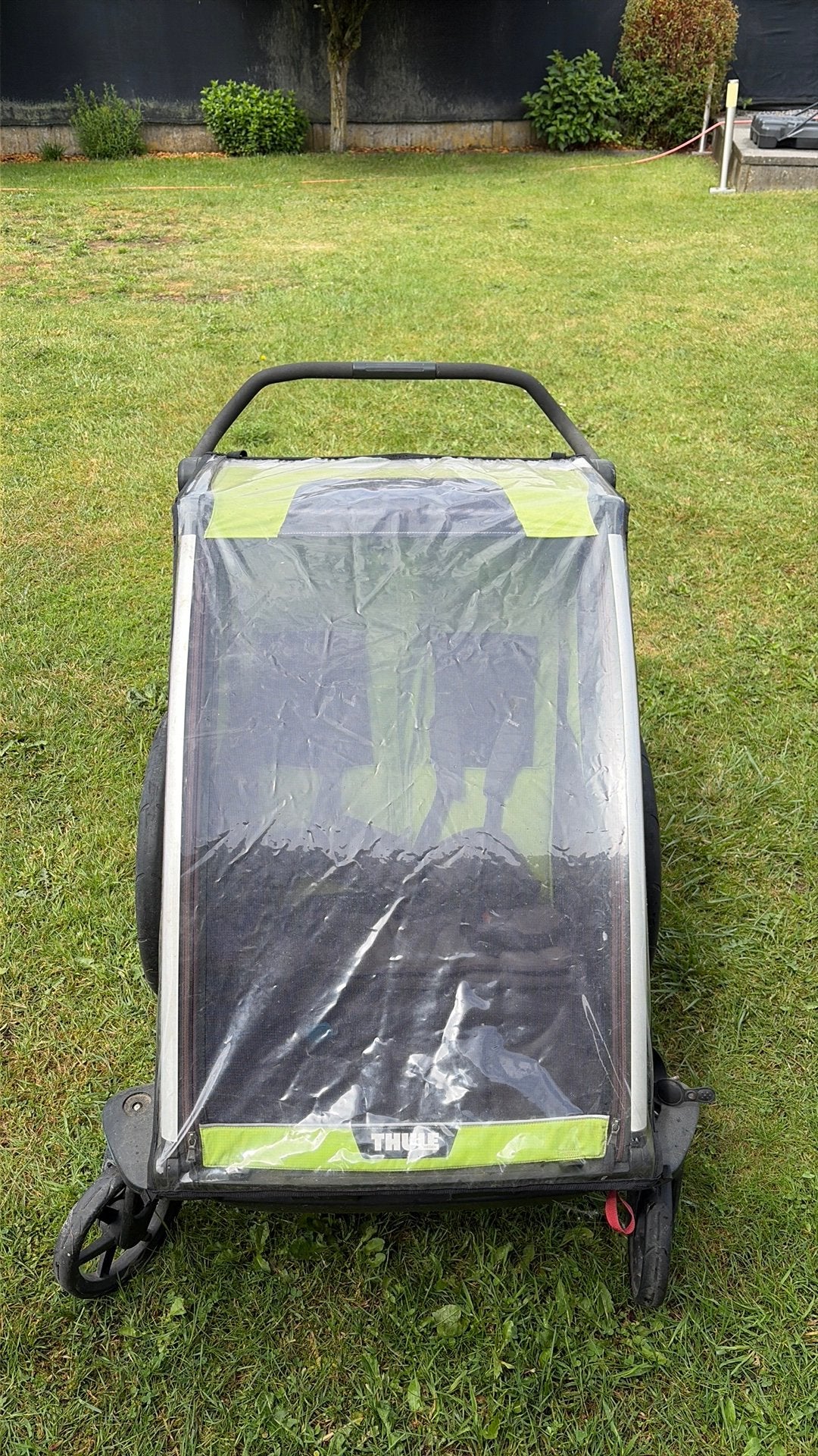 Fietskar thule cab XL, Ophalen, Gebruikt, Opvouwbaar, Kinderkar