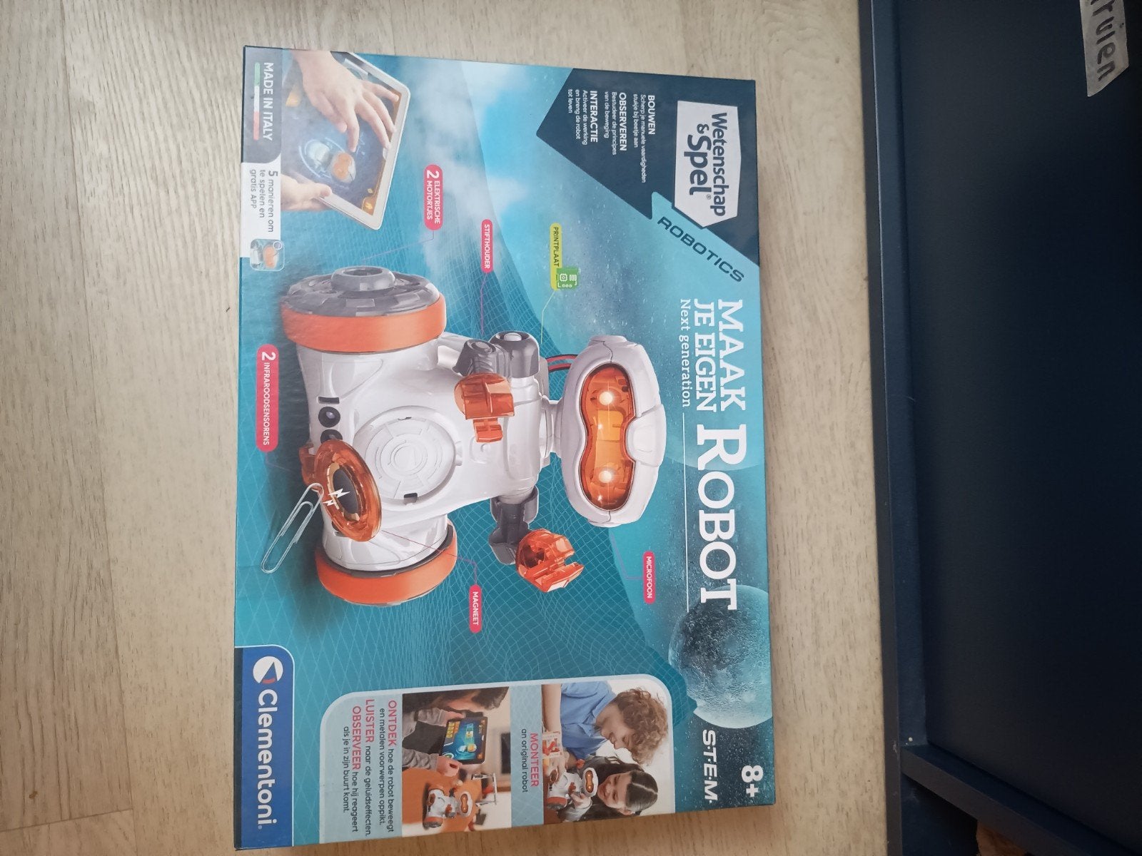 Clementoni Wetenschap & Spel Maak je eigen robot, Kinderen en Baby's, Speelgoed | Educatief en Creatief, Ophalen, Nieuw, Knutselen