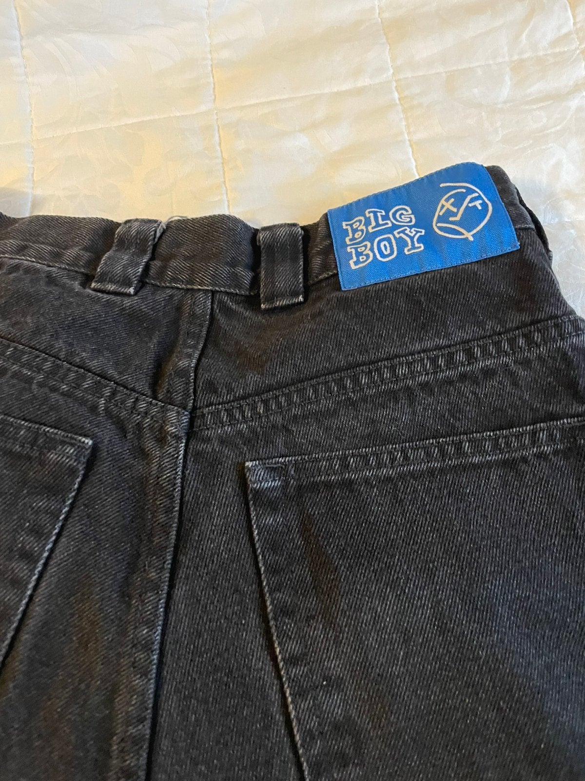 Polar skate co zwarte jeans baggy xs zgan, Ophalen of Verzenden, Zo goed als nieuw