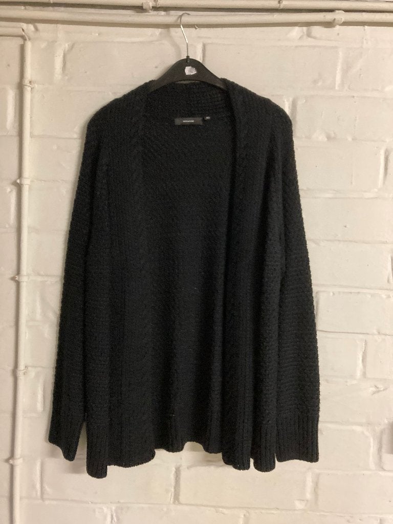 Zwarte cardigan zonder sluiting, Navigazione, 40, Maat 38/40 (M), Navigazione, Zwart, Ophalen of Verzenden
