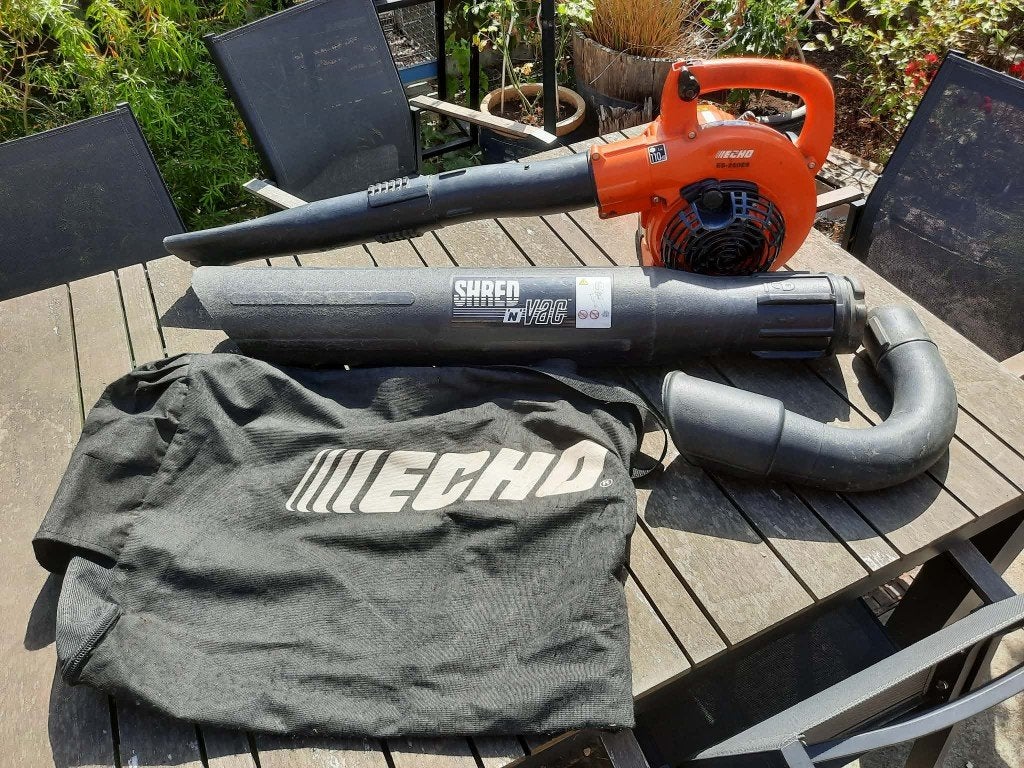 Echo combi bladbazer/zuiger, Jardin & Terrasse, Outils à main, Enlèvement, Utilisé, Autres types, Echo