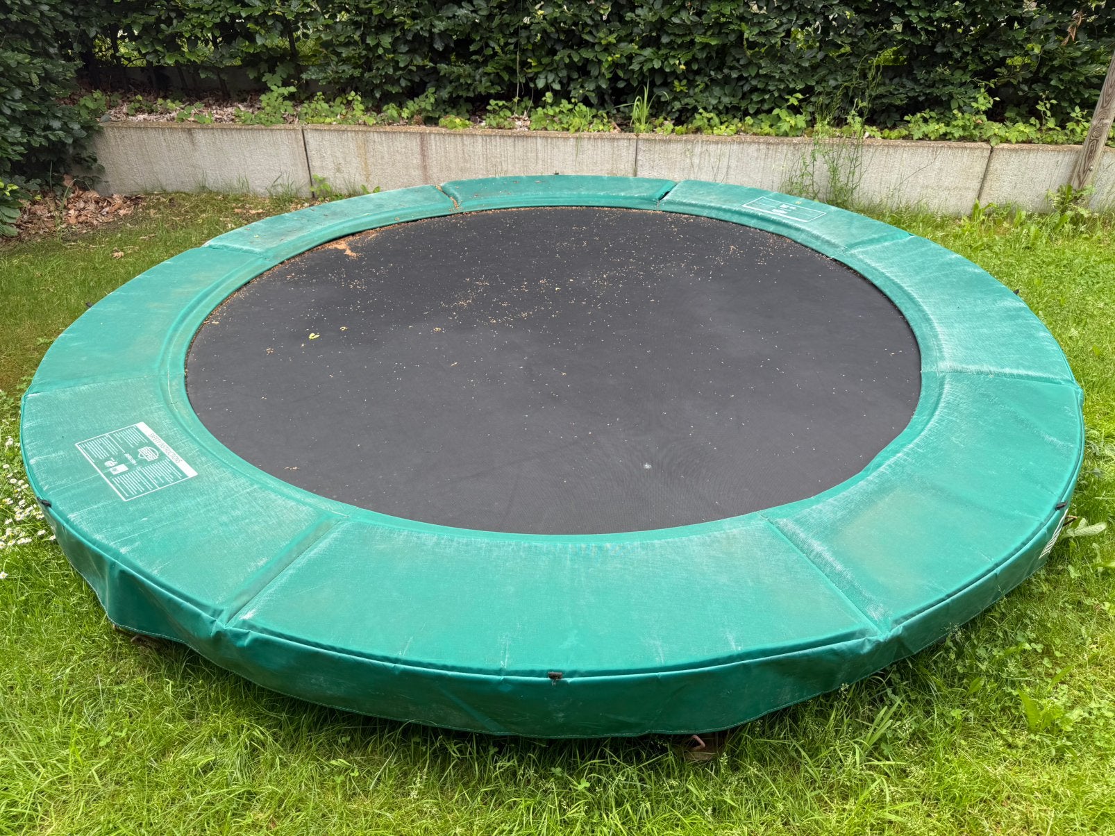 Berg inground trampoline Elite 330, Ophalen, Gebruikt