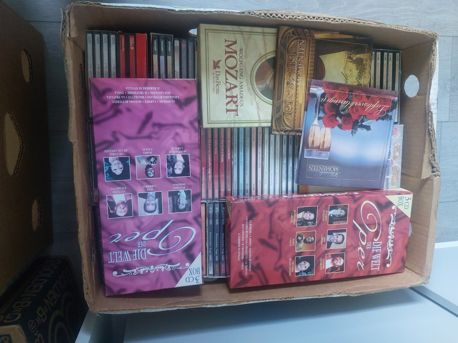 cd klassiek, Enlèvement