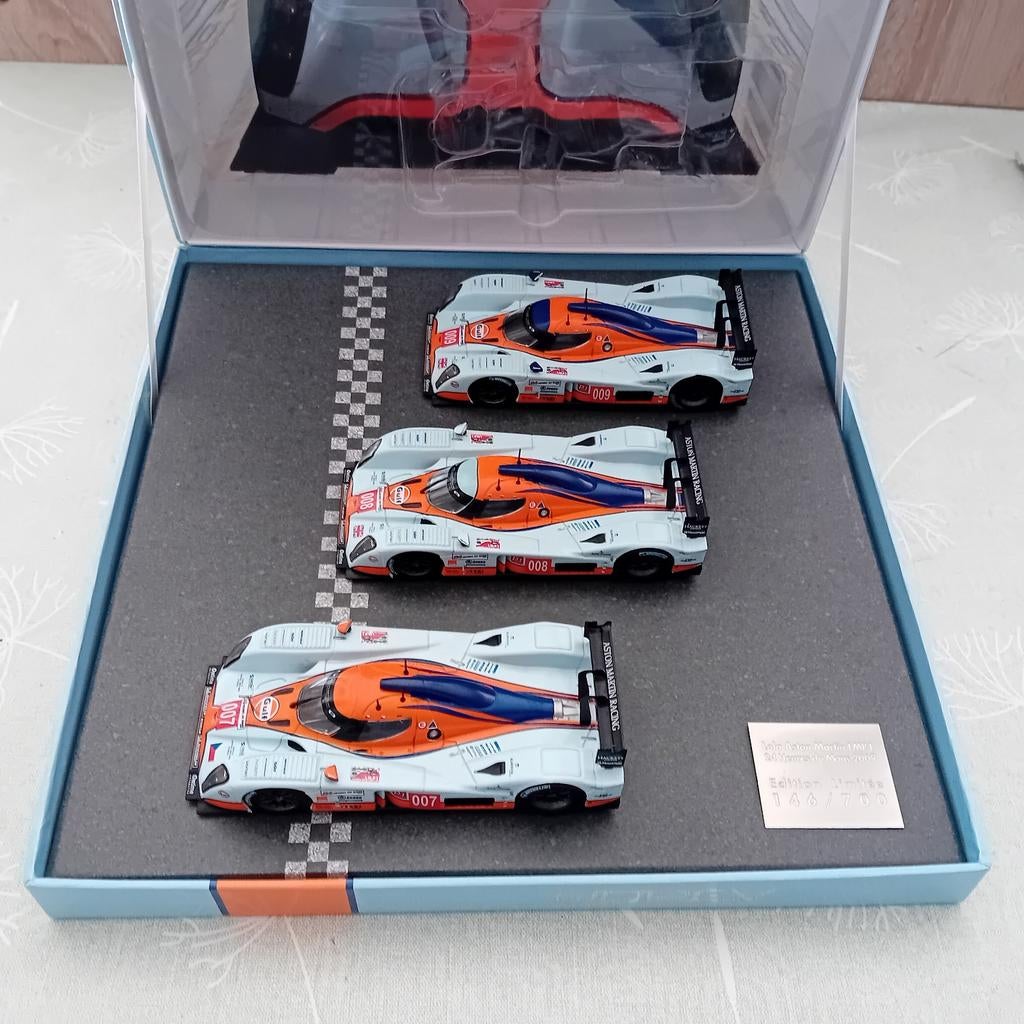 Norev aston martin 1.43  le mans 2009, Ophalen