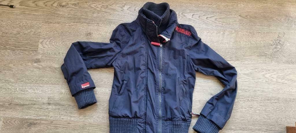 jas van Superdry maat 164 - 176 - extra smal - S, Kinderen en Baby's, Superdry, Gebruikt, Ophalen of Verzenden, Jongen