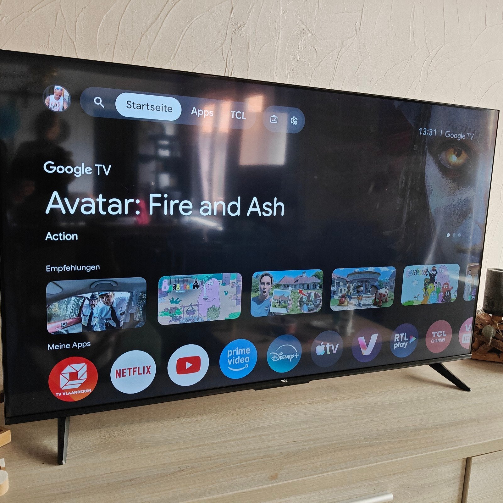 Google TV 125cm TLC, Audio, Tv en Foto, Ophalen
