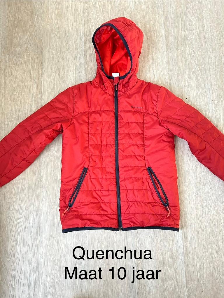 Jas Quechua maat 10 jaar, Ophalen of Verzenden, Zo goed als nieuw, Jas