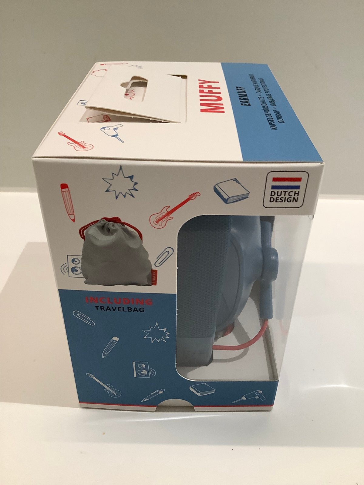 Muffy kinderhoofdtelefoon nieuw, TV, Hi-fi & Vidéo, Casques audio, Enlèvement, Neuf, Bleu
