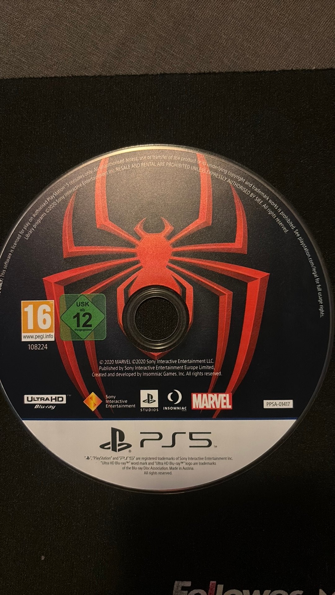 Spiderman miles morales, Consoles de jeu & Jeux vidéo, 1 joueur, Jeu de rôle (Role Playing Game), Comme neuf, À partir de 16 ans