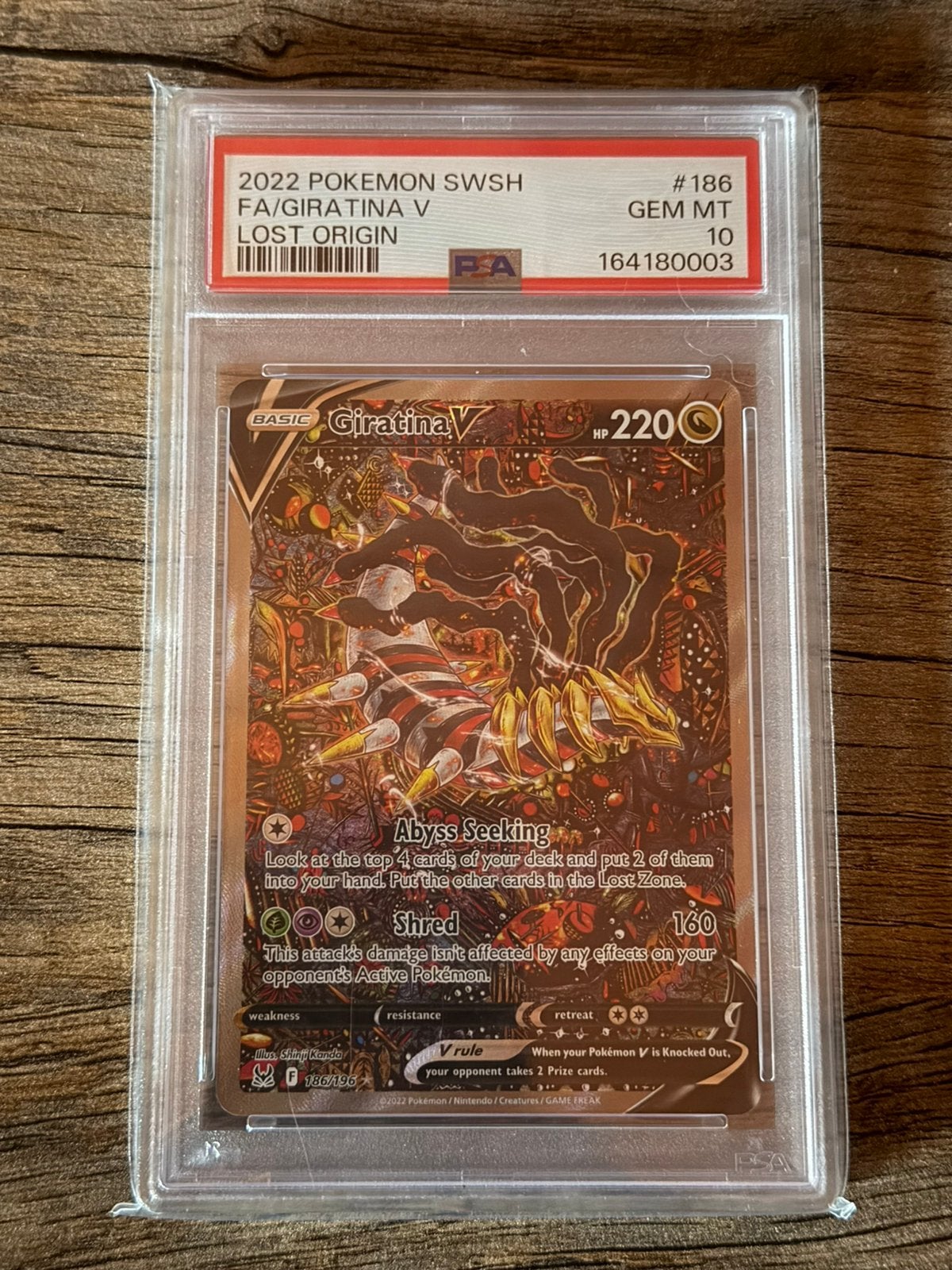 Giratine V 186 PSA10, Enlèvement ou Envoi
