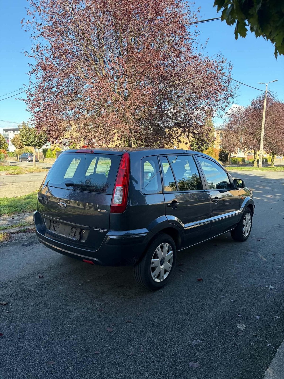 Ford Fusion 1.4 Tdci prête à immatriculer, Autos, Argent ou Gris, Achat, Boîte manuelle, Noir