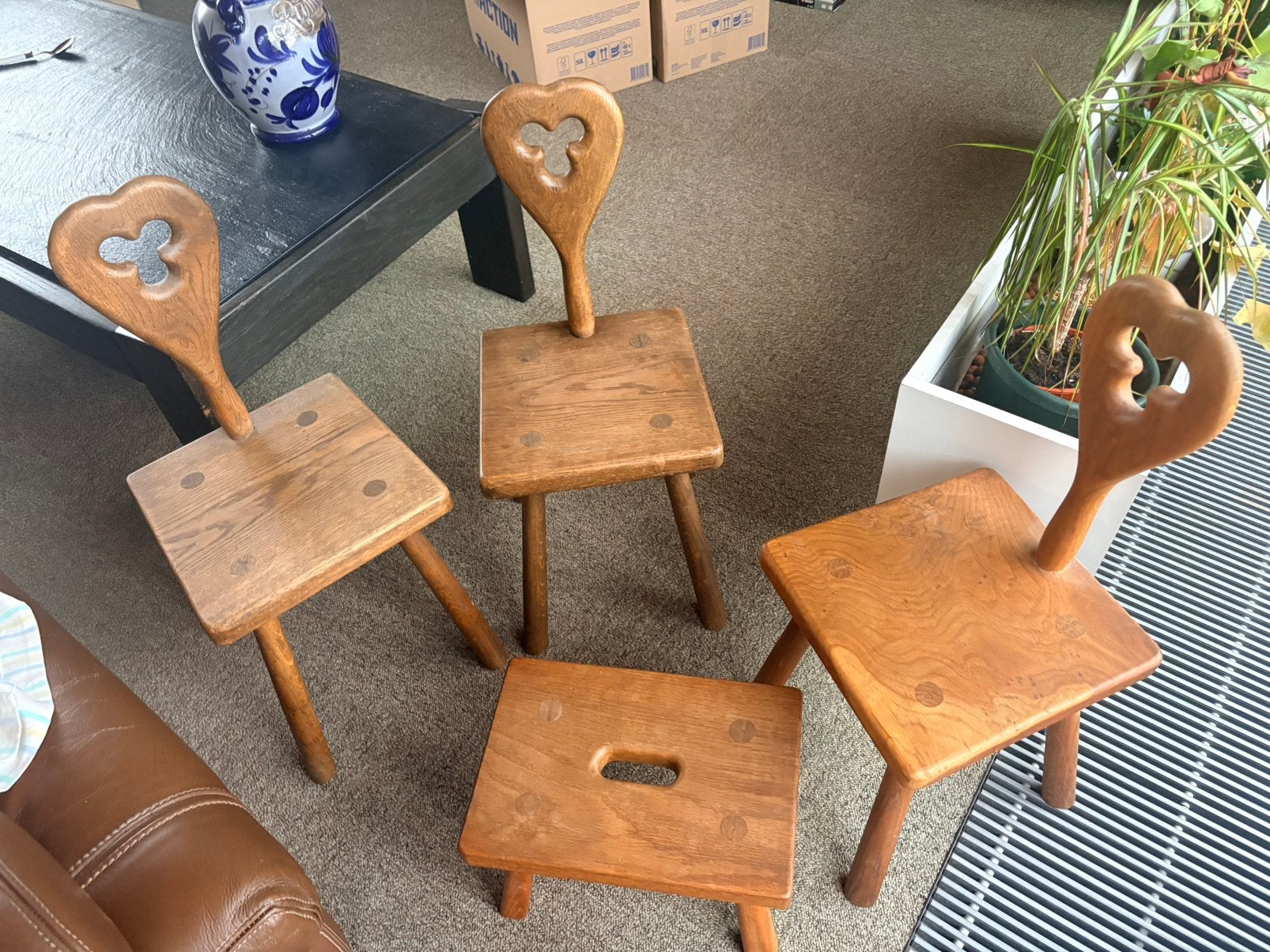 Paires de chaises vintage 1977, Enlèvement