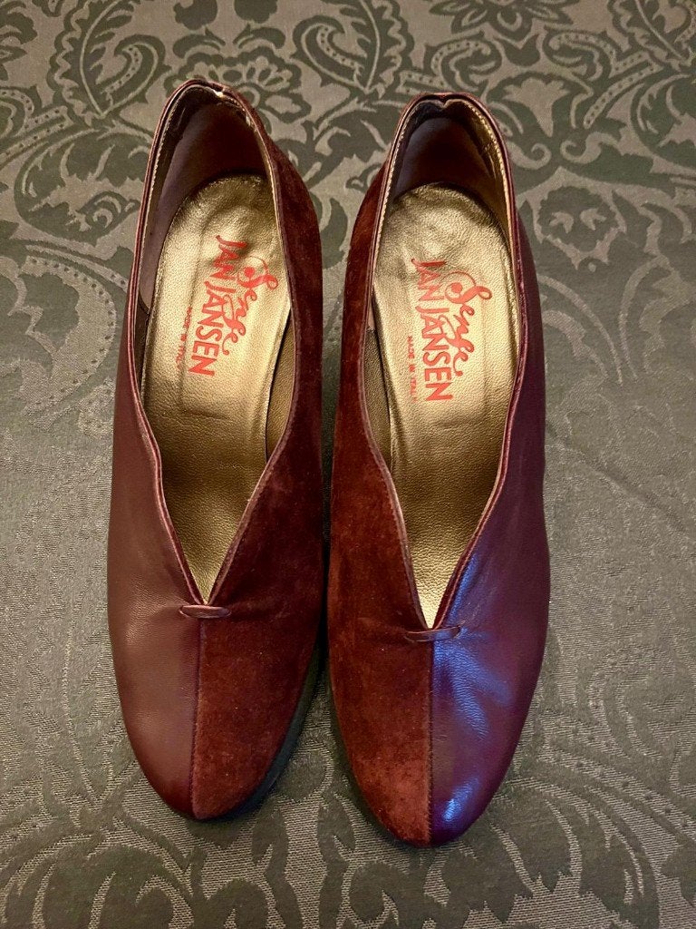 Chaussures Jan Jansen, Rouge, Chaussures à haut talons, Comme neuf, Enlèvement