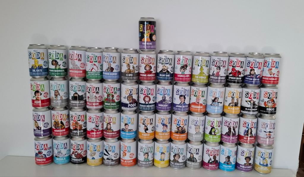 Funko soda's €5/stuk weg=weg, Ophalen of Verzenden