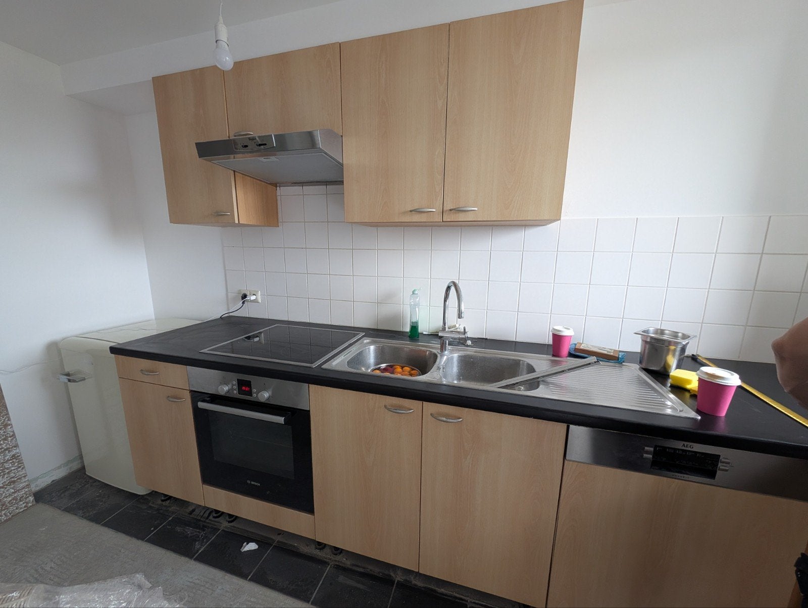 Keukenkasten verkopen, Ophalen, Gebruikt, Hoekkeuken, Overige kleuren