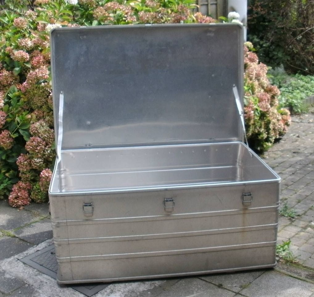 grote stevige aluminium koffer, Ophalen of Verzenden, Gebruikt, 100 cm of meer, 40 tot 60 cm
