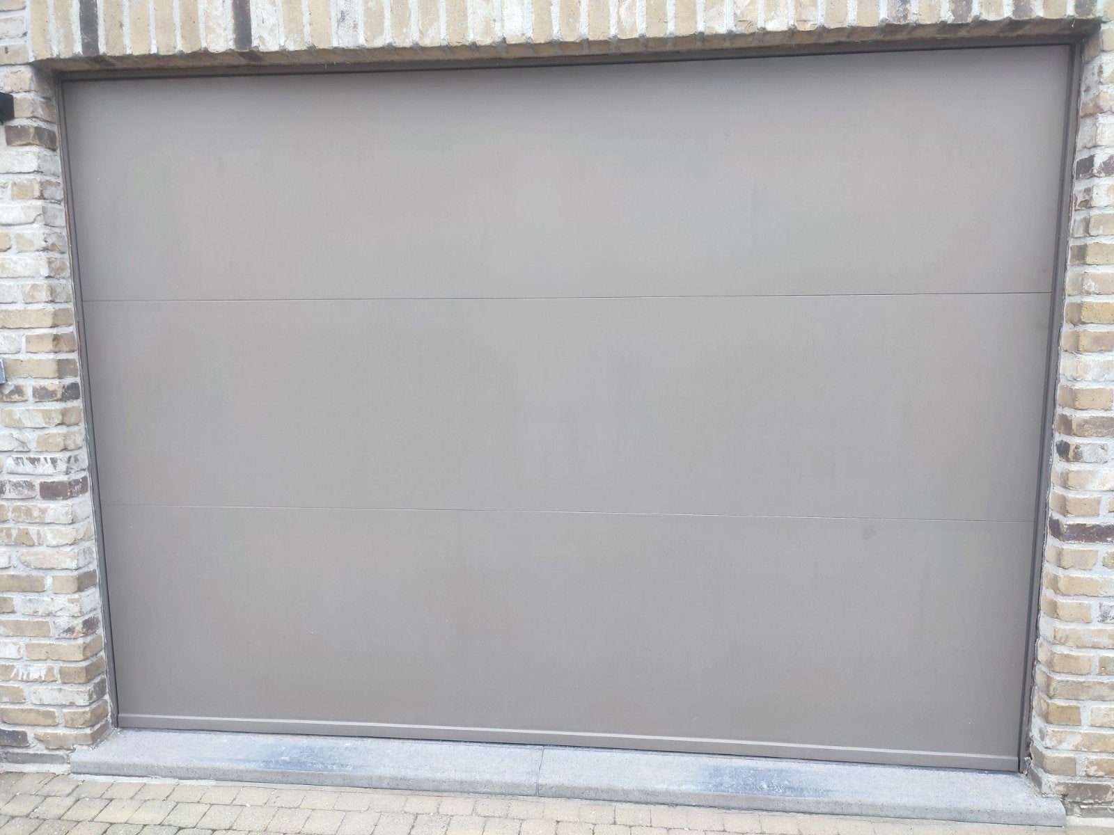 houten binnendraaiende garagepoort, Enlèvement, Utilisé