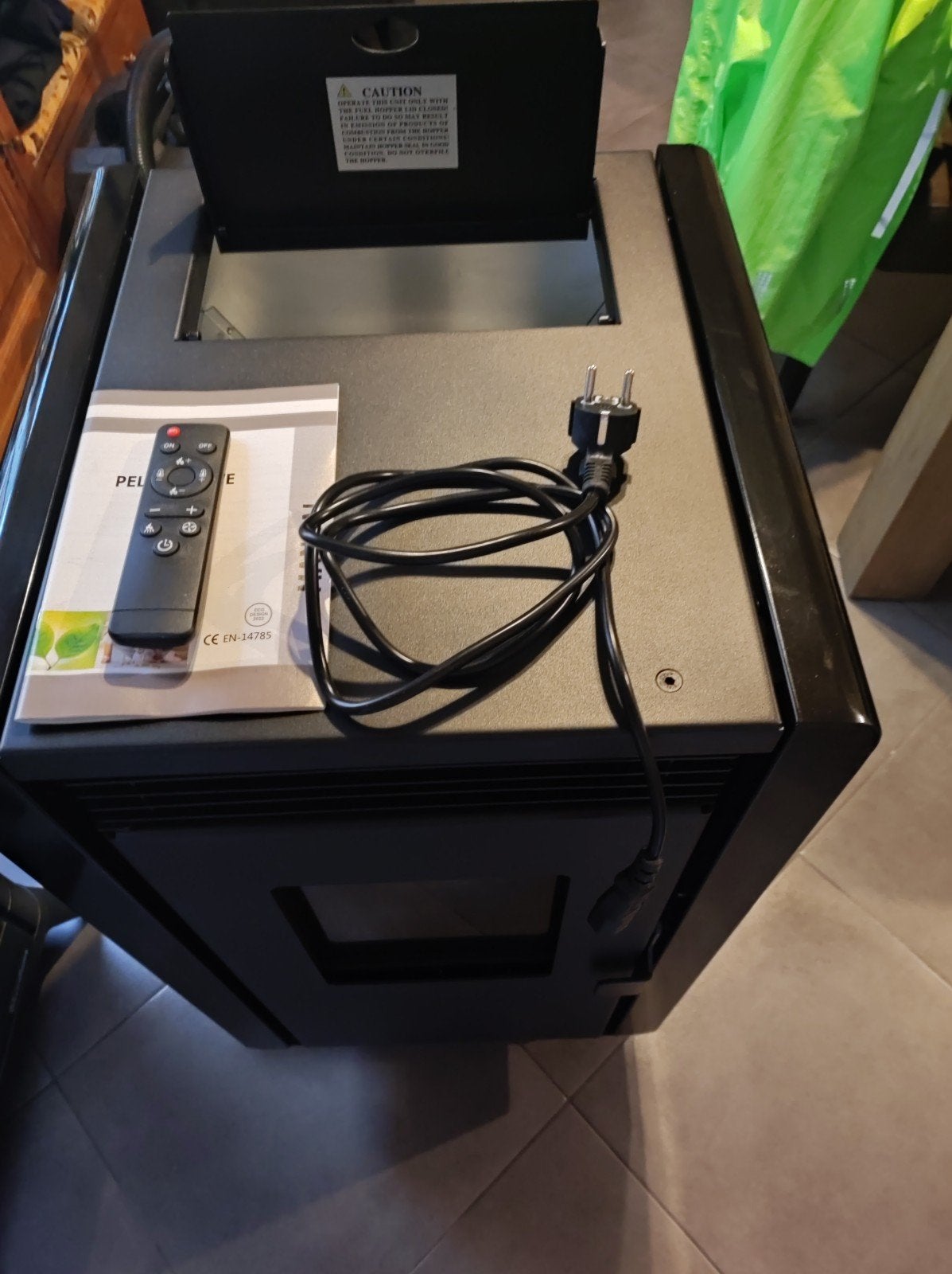 pelletkachel te koop 8, 5kw, Computers en Software, Ophalen