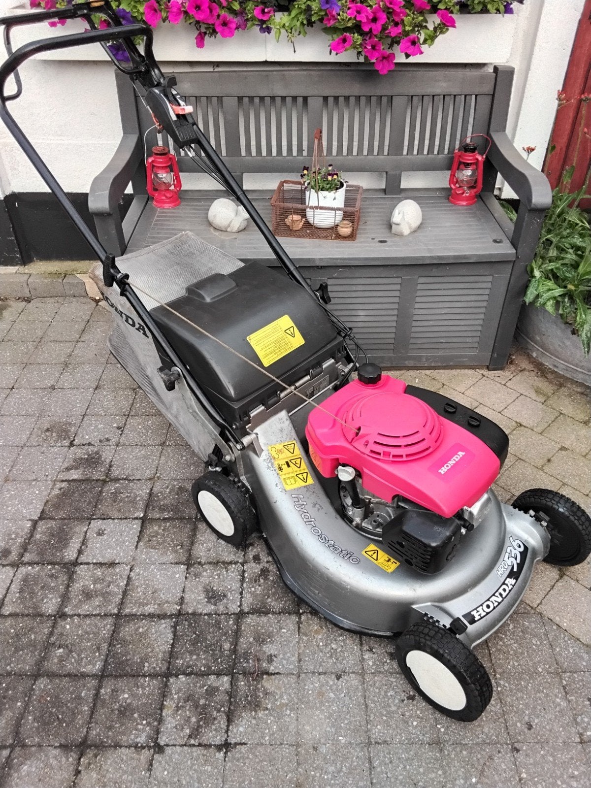 HONDA GRASMAAIER HRD536 ZELFTREKKER, Tuin en Terras, Ophalen