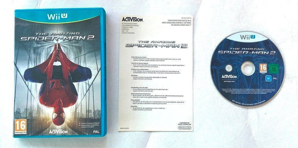 Spiderman 2 (Wii U)., Games en Spelcomputers, Ophalen of Verzenden, Gebruikt