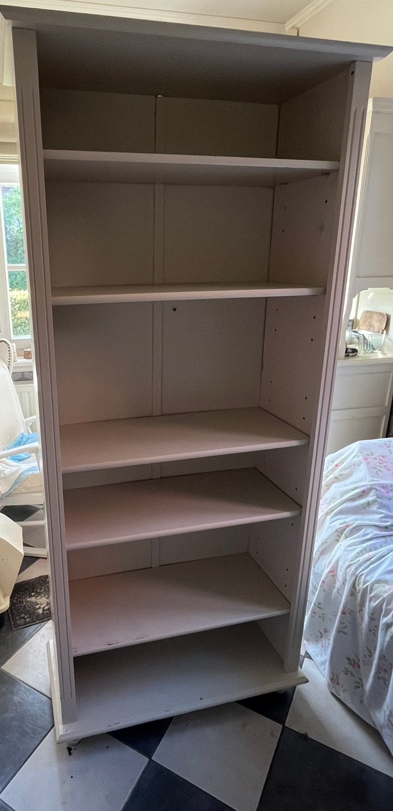 Witte boekenkast, Huis en Inrichting, Kasten | Boekenkasten, Ophalen, Gebruikt