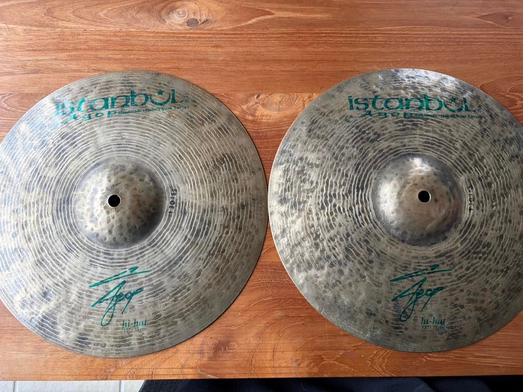 Istanbul agop signature 13” hi hat, Musique & Instruments, Enlèvement, Comme neuf