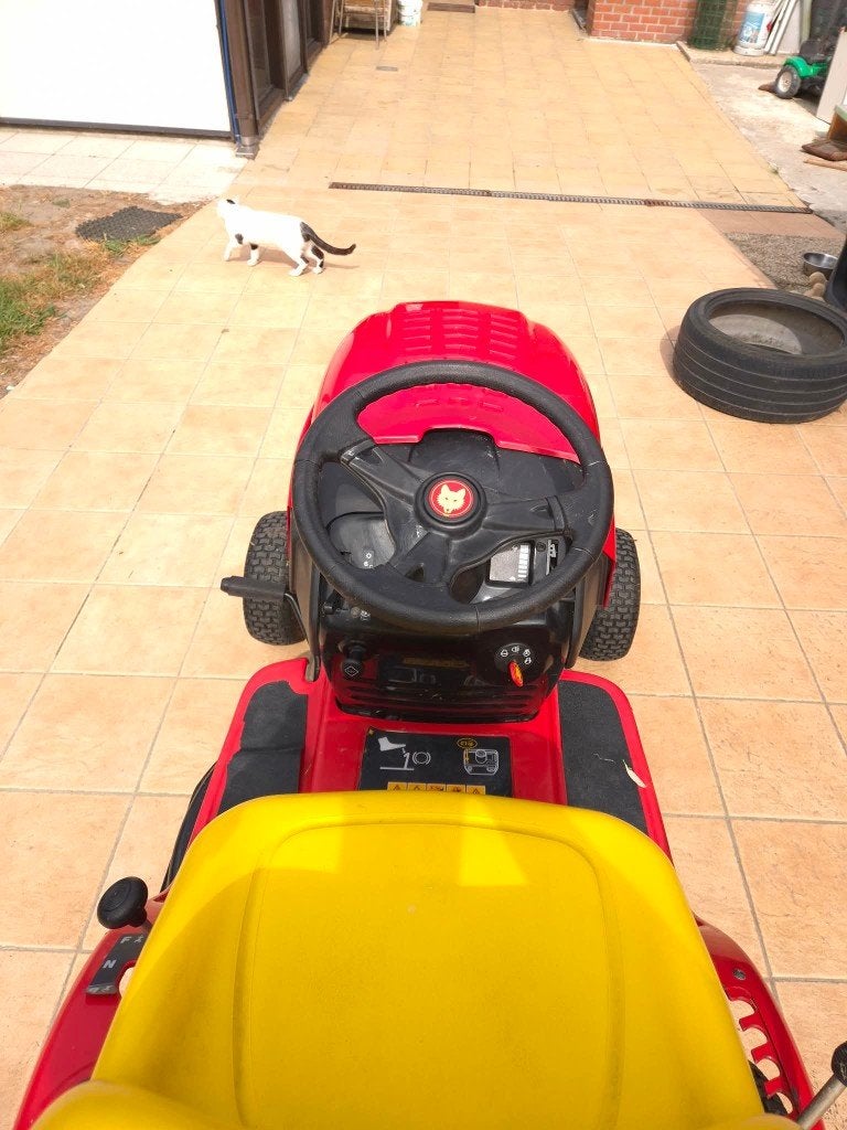 Zitmaaier wolf garden, Jardin & Terrasse, Wolf 🐺 garden, Moins de 90 cm, Démarrage électrique, Enlèvement