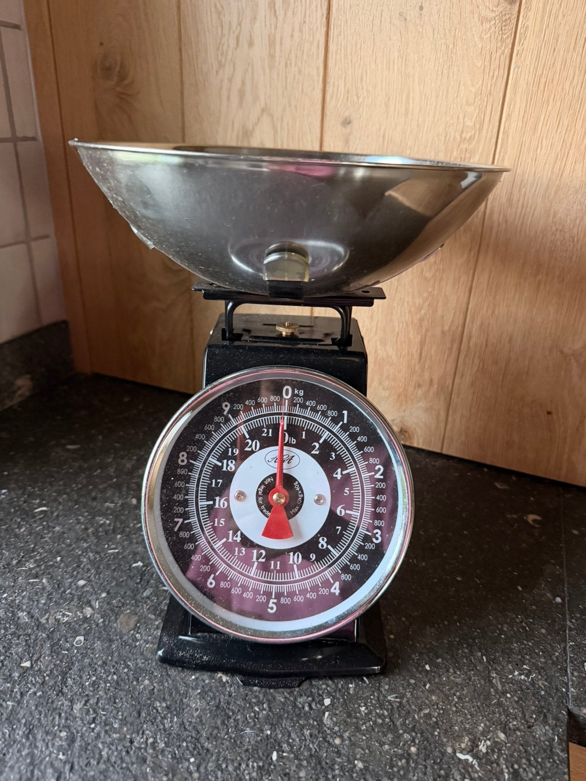 Aga klassieke keuken weegschaal, Elektronische apparatuur, Weegschalen, Ophalen of Verzenden, Zo goed als nieuw