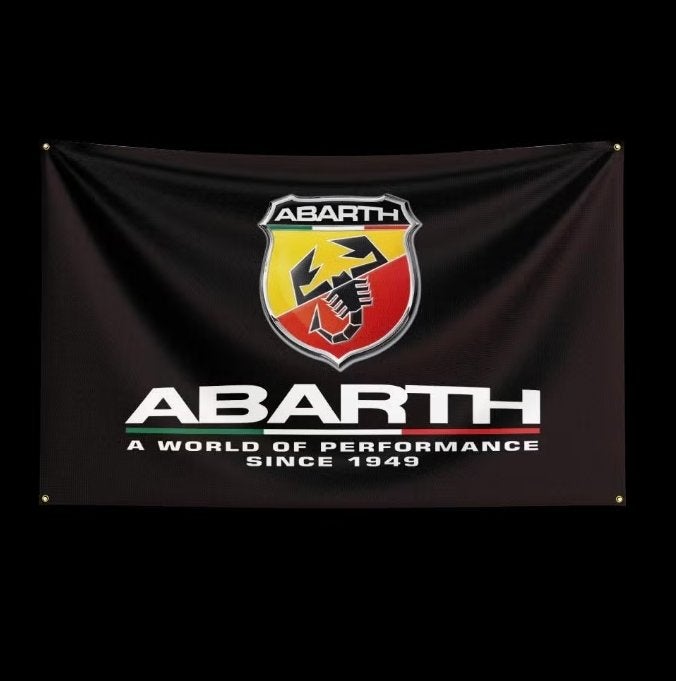Grote vlaggen Abarth (150x90cm), Enlèvement ou Envoi, Neuf