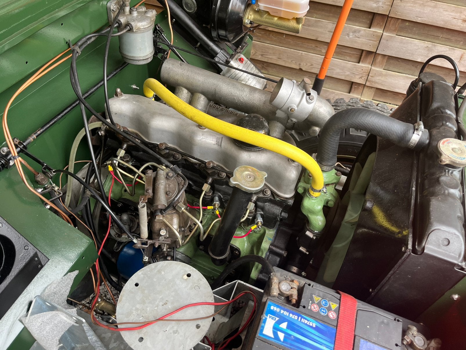 2.25 diesel land rover GEREVISEERD motor, Ophalen, Gereviseerd, Rover