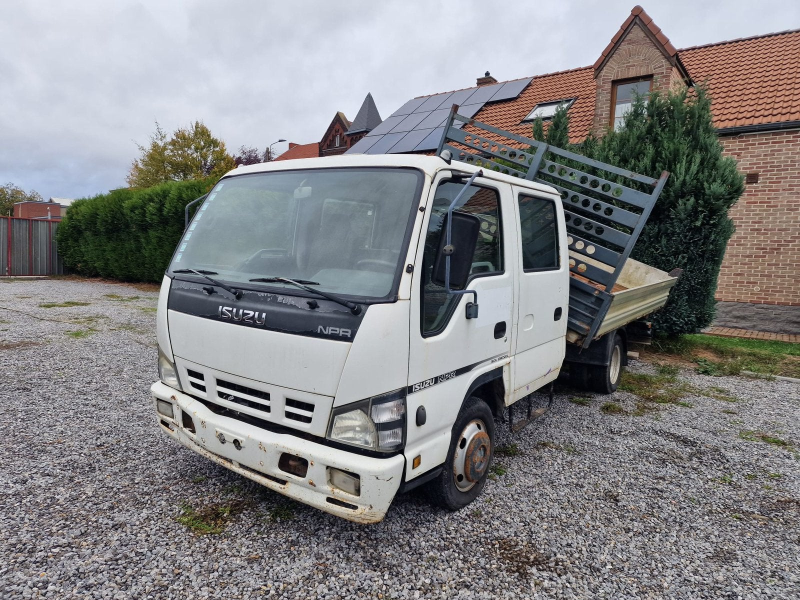 Isuzu NPR 3.0 PermiB TriBenne Basculante 2007, Autos, Achat, Boîte manuelle, Diesel, Particulier