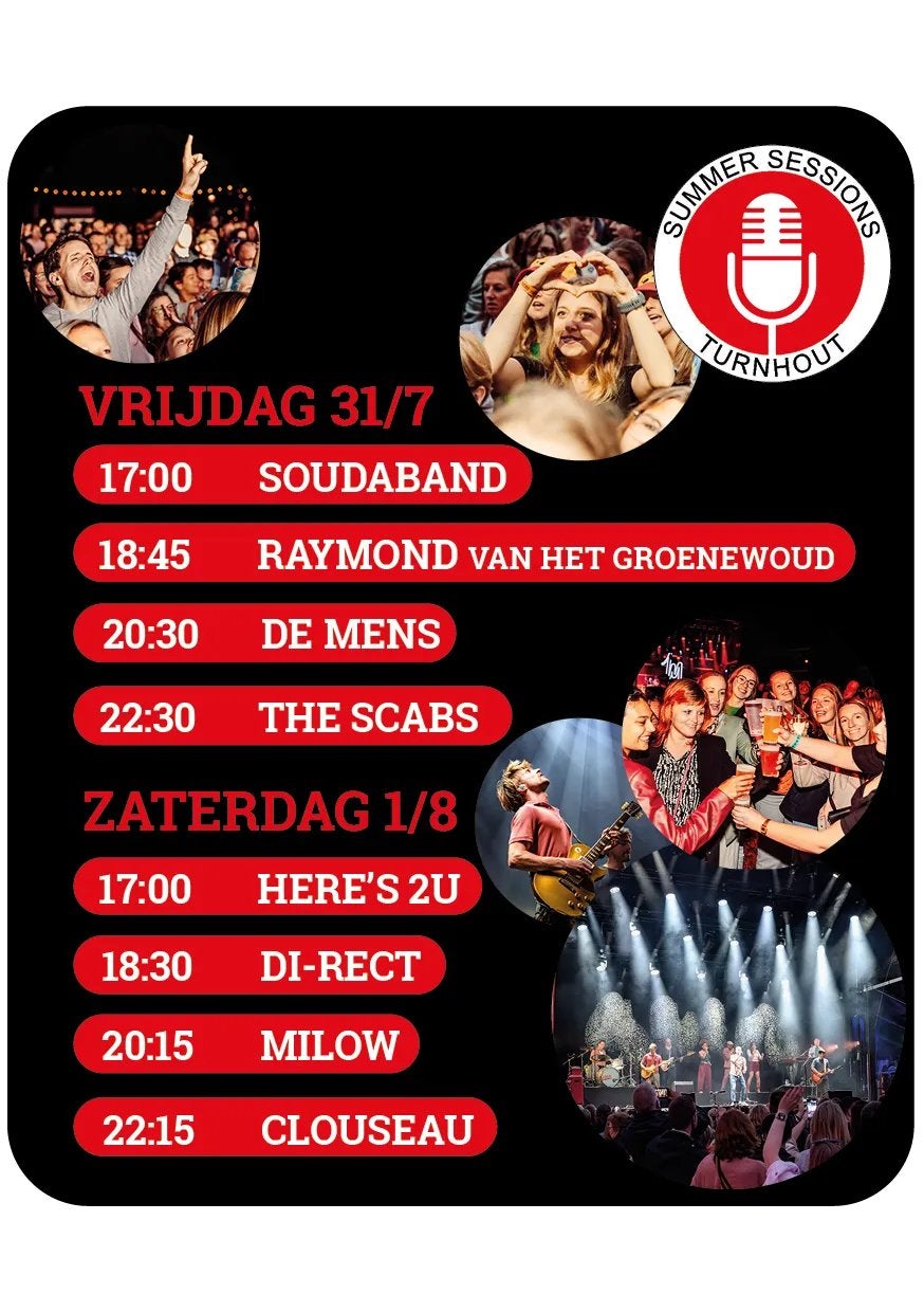 4 tickets summer sessions - 1 aug, Tickets en Kaartjes