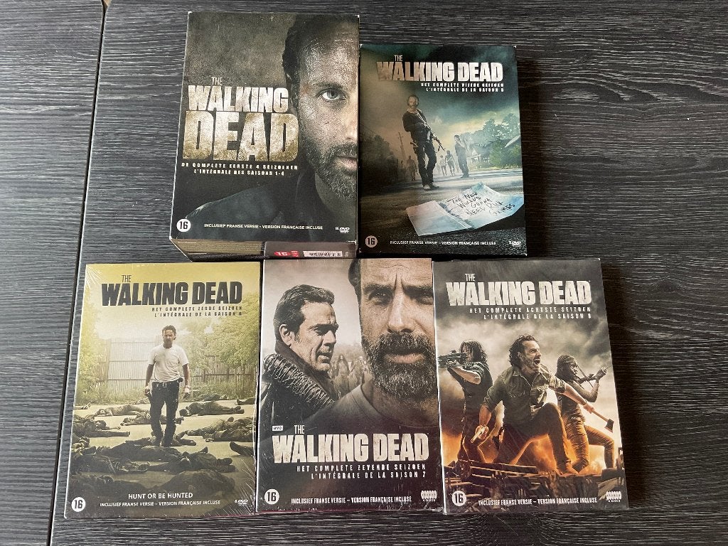 DVD’s The walking Dead seizoen 1-8, Cd's en Dvd's, Seizoen 3, Engels, Ophalen of Verzenden, Zo goed als nieuw