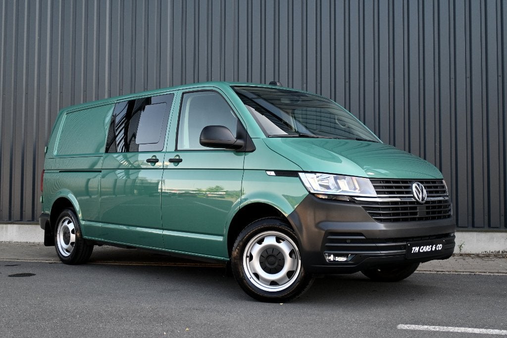 Vw Transporter T6.1 DSG 3zit 2xschuifd Camera Carplay Trekh, Auto's, Stof, 4 cilinders, Volkswagen, 2500 kg
