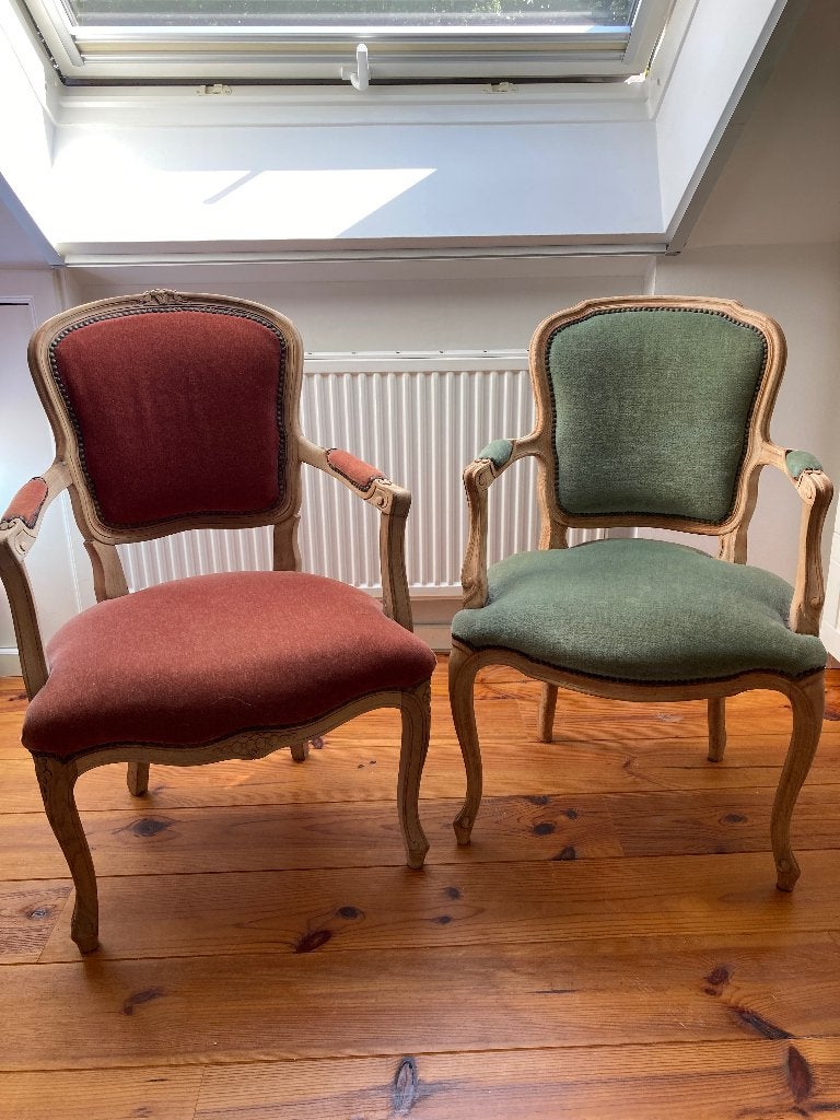2 vintage stoelen in perfecte staat, Enlèvement