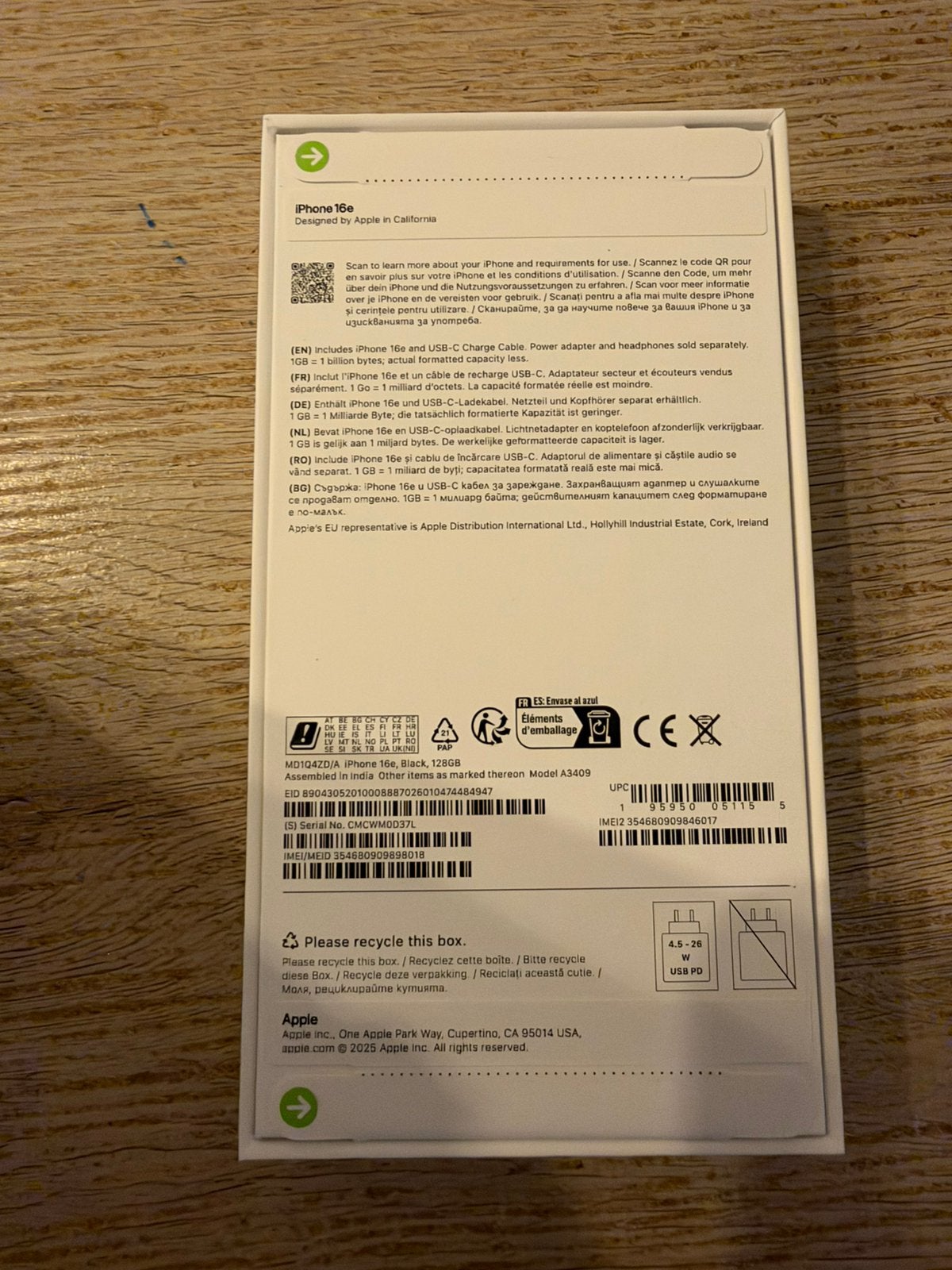 iPhone 16 et 128 Go NON OUVERTS !, Télécoms, 128 GB, IPhone 16, Comme neuf, Enlèvement