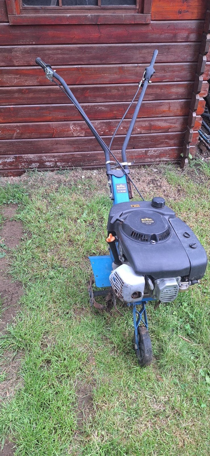 Thermische rototiller van Einhell, Ophalen
