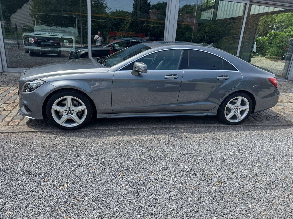 Mercedes-Benz CLS-Klasse 220 CLS 220 BlueTEC (automatique), Autos, Cuir, Argent ou Gris, Achat, Entreprise