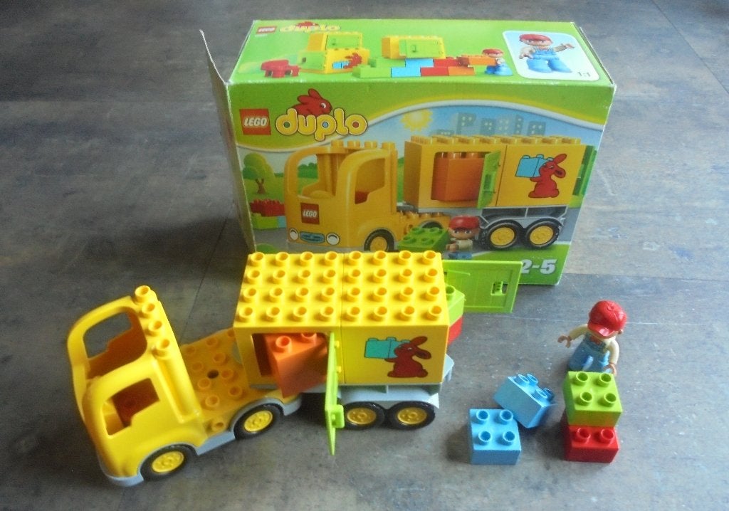 Lego Duplo Delivery Vehicle Set (zie foto's), Enfants & Bébés, Jouets | Duplo & Lego, Enlèvement ou Envoi, Utilisé, Duplo
