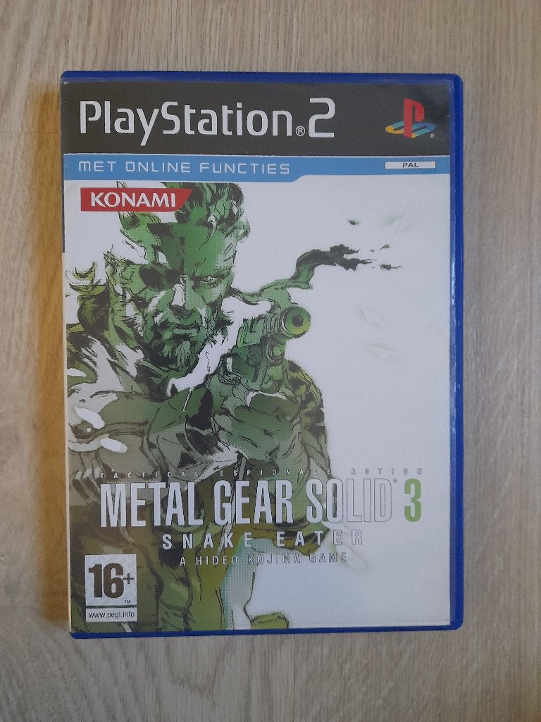 Metal Gear Solid 3: Snake Eater (PS2) — COMPLEET, Enlèvement, Utilisé