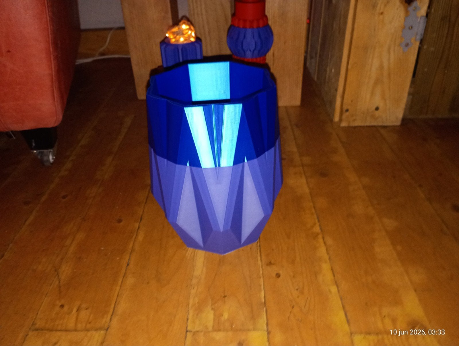 Grote Design Vaas 35 cm Hoog – 3D Geprint, Huis en Inrichting, Woonaccessoires | Vazen, Ophalen of Verzenden