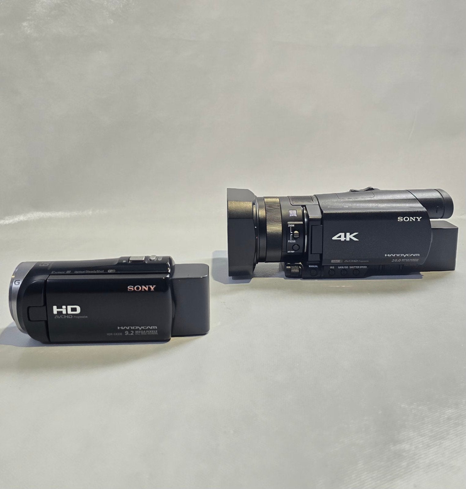 Sony Handycam 4K & HD Videocamera Set met Lowepro Tas + Acce, Audio, Tv en Foto, Ophalen, Zo goed als nieuw, Sony
