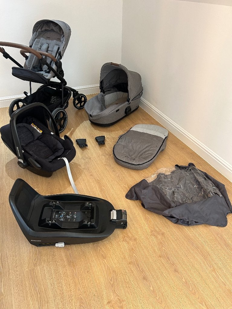 poussette easywalker harvey 3 + maxi cosi et isofix, Enlèvement, Comme neuf, Poussette, Autres marques